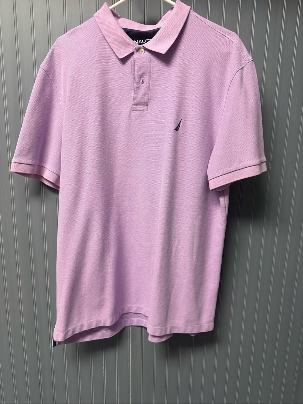 Nautica Lavender Pink Polo Shirt